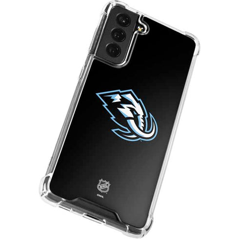 NHL Utah Mammoth Alternate Black Galaxy S21 FE Clear Case